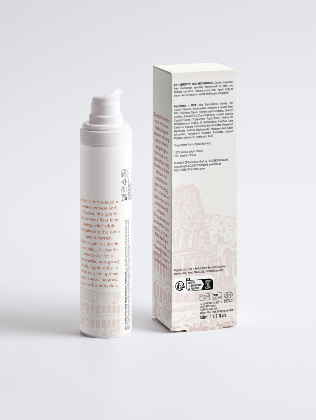 Mediterica Aurora - Sensitive Skin Moisturiser, Fragrance Free