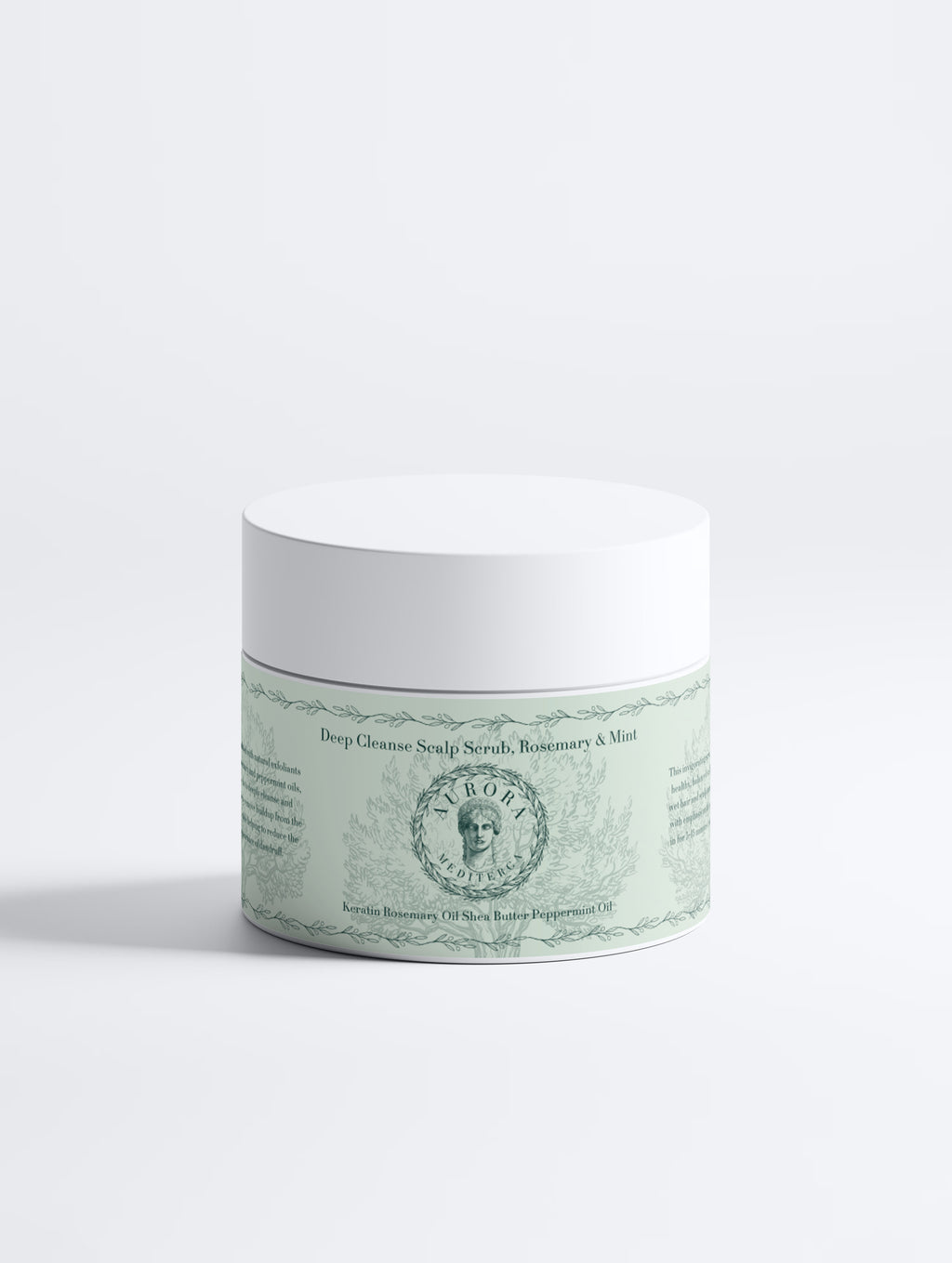 Mediterica Aurora - Deep Cleanse Scalp Scrub, Rosemary & Mint